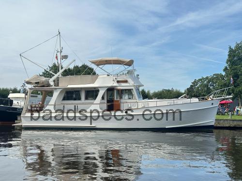 Grand Banks 46 Europa tekniske specifikationer 